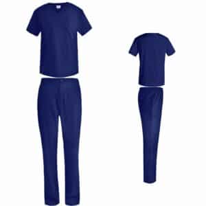 4-way stretch scrub set #1139 Navy