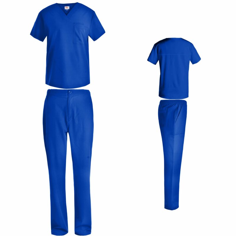 4-way stretch scrub set #1139 Royal Blue