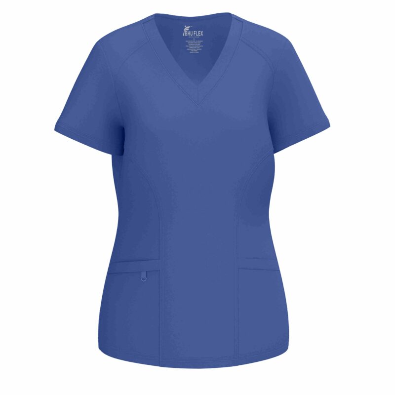 Scrub top style #550 Ceil Blue