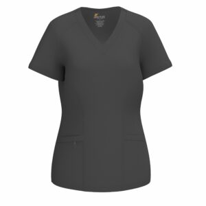 Scrub top style #550 Pewter