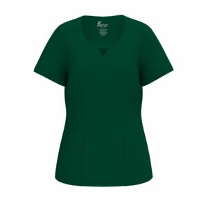 Scrub top style #551 Hunter Green