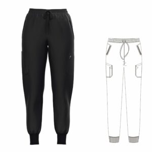 Ladie's Scrub Pants style #739 Black